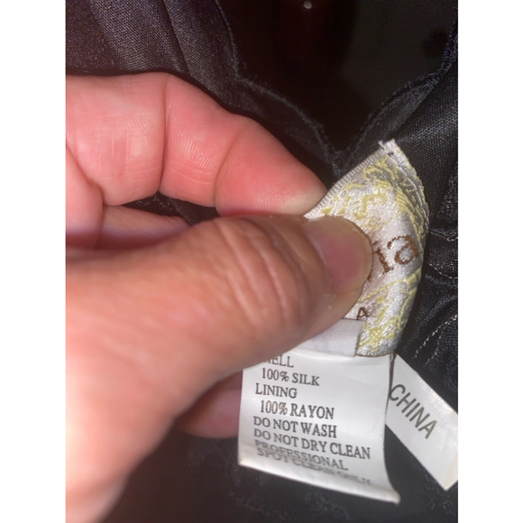 Women's Lenovia Black Dress Size L - Picture 3 of 9